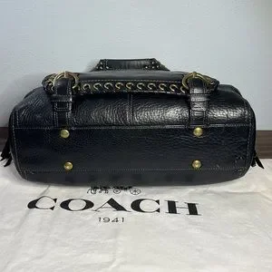 Coach | Bags | Coach Chelsea Abbey Blk Satchel Bag Wallet